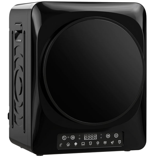 Compact Vented Tumble Dryer, 5kg, 1000W, Black