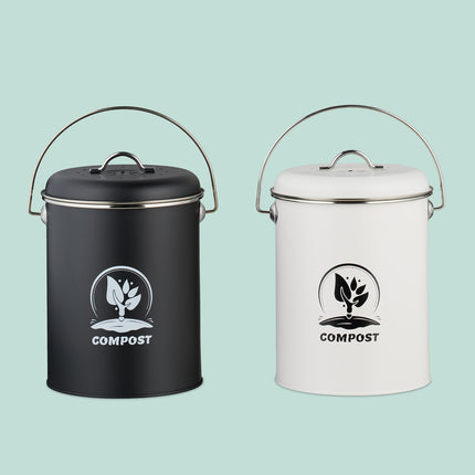 Compost Bin with Odour Filter, 5.5 Litre Capacity