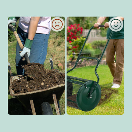 Compost spreader 75 liters