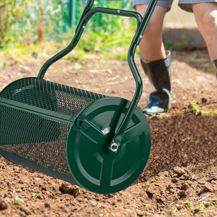 Compost spreader for garden 65 liters