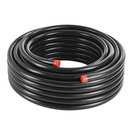 Compressed Air Line Kit, HDPE-Aluminum, 100 ft x 3/4 in, Black