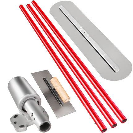 Concrete Bull Float Kit, Manganese Steel 900x200mm