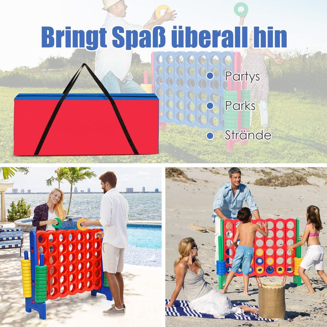 Connect Four Storage Bag – Durable Oxford Fabric, 120x29x48 cm