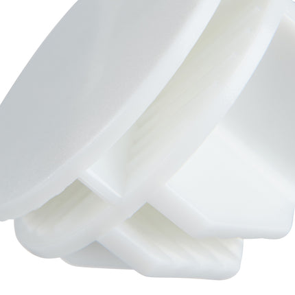Connections for screwless shelf system