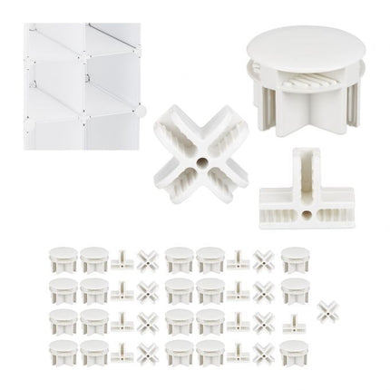 Connections for screwless shelf systems