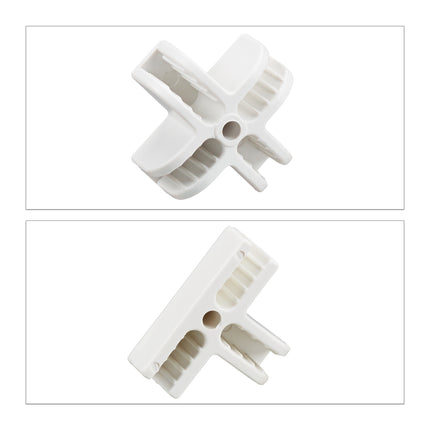 Connections for screwless shelf systems