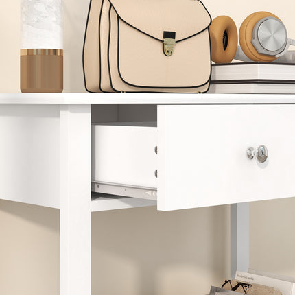 Console table in solid wood with drawers - 80 x 40 x 75 cm