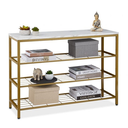 Console table in marble look