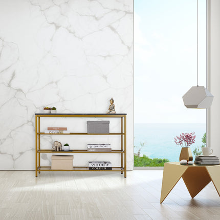 Console table in marble look