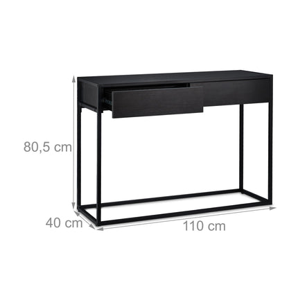 Console table with drawers