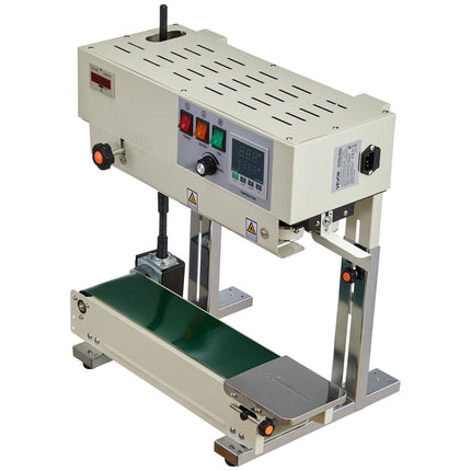Continuous Band Sealer – Vertical, 6-12 mm, Roller Printer
