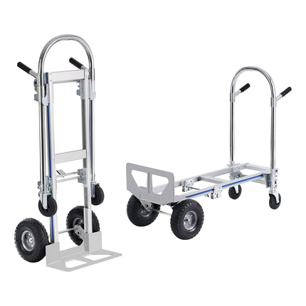 Convertible Hand Truck Dolly, 800 lb Folding Platform Cart