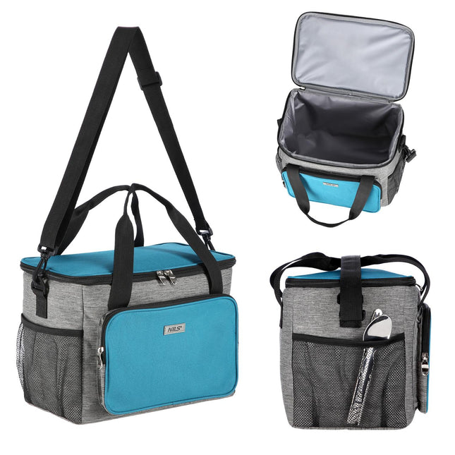 Koeltas, blauw, 13 liter inhoud