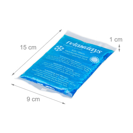 Cooling lamps rectangular set of 8 blue