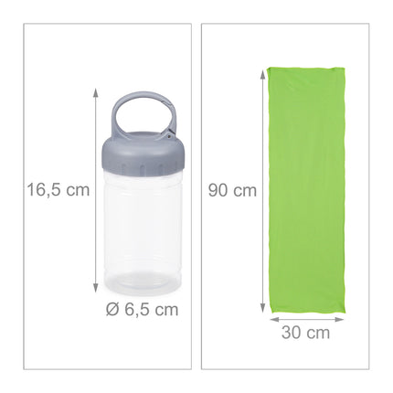 Cooling towel in a pack of 2