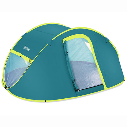 Coolmount Family Tent 4 man 2.10m x 2.40m x 1.00m