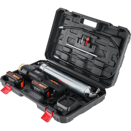 Cordless Grease Gun Kit, 20V 10,000 PSI, 39 in Hose