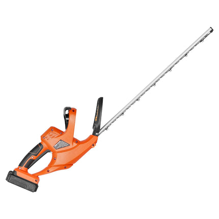 Cordless Hedge Trimmer, 20V 2Ah, 20-Inch Dual-Action Blade