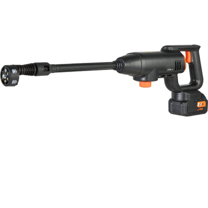 Cordless Pressure Washer, 580 PSI, 4.0Ah, 6-in-1 Nozzle