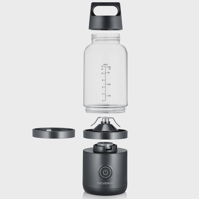 Cordless Smoothie Blender, USB-C, 350ml, Stainless Steel Blades