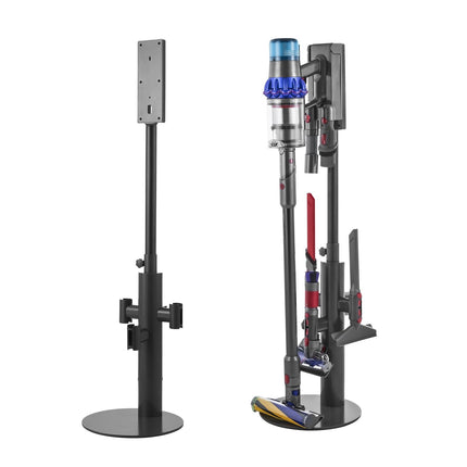 Cordless Stick Vacuum Stand, Adjustable Height, 3 Clips