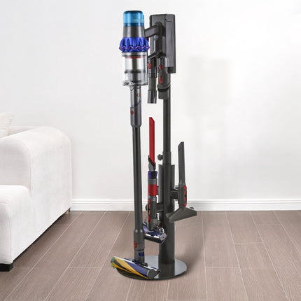 Cordless Stick Vacuum Stand, Adjustable Height, 3 Clips