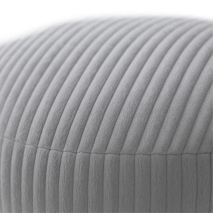 Corduroy Pouf – Round Floor Cushion, Soft & Versatile