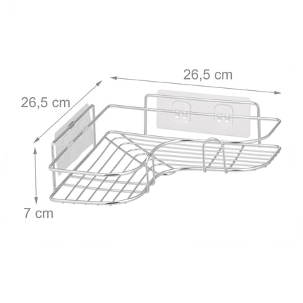 Corner showers without drilling