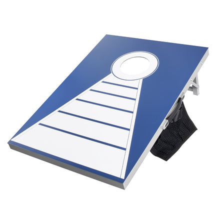 Cornhole Set, 3x2 Ft Weatherproof Foldable, 8 Bean Bags