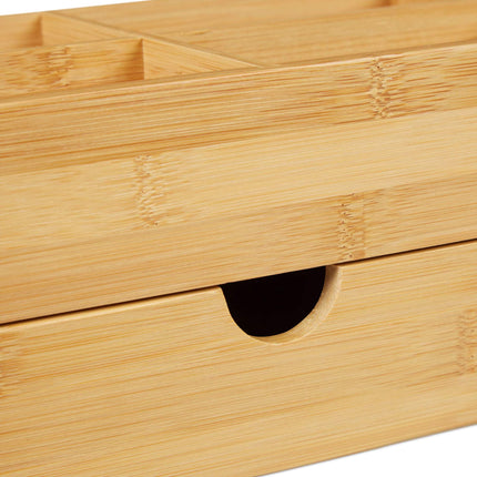 Cosmetic holder in bamboo