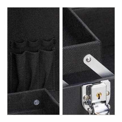 Cosmetics box with mirror