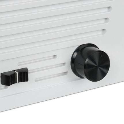 Cosmetic tissue box in radio design