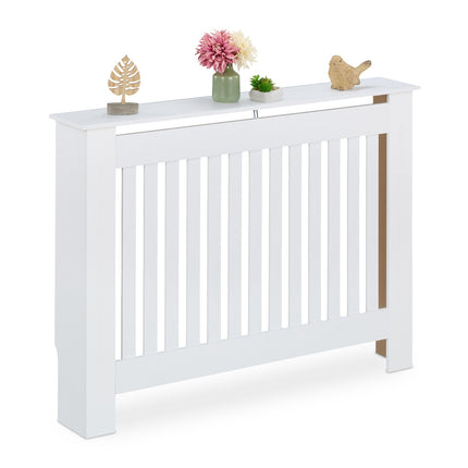 Cottage Style Radiator Cover with Slatted Design