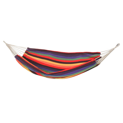 Hamak Outdoor Bawełniana Torba Do Noszenia Nośność 150Kg Wielokolorowy 290X150Cm