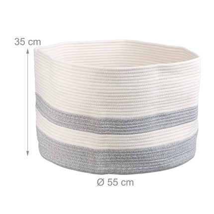 Cotton storage basket