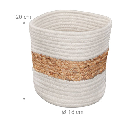 Cotton storage basket