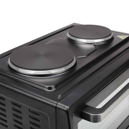 Counter stove with 2 plates Warm air OV-1443