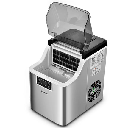 Countertop Ice Maker, 18 kg/day, 3.2 L, Self-Cleaning