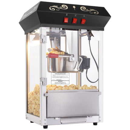 Countertop Popcorn Maker, 850W 8 Oz Kettle, 48 Cups