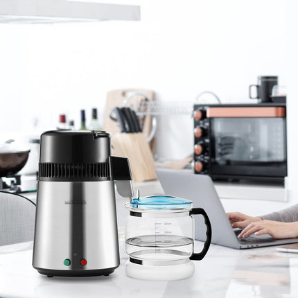 Destylarka wody blatowa 4L, 750W, stal nierdzewna