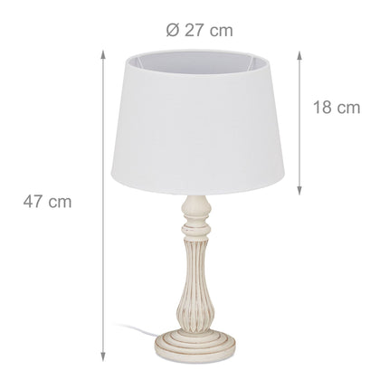 Country style table lamp