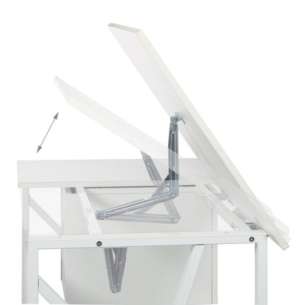 Coverable desk