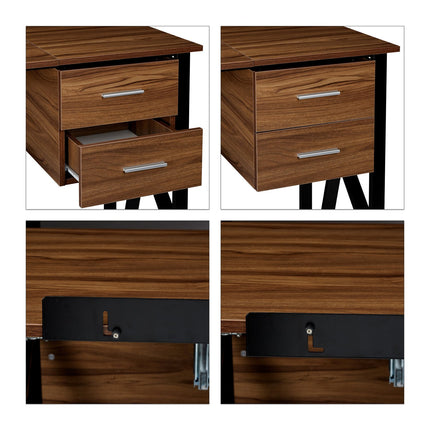 Coverable desk
