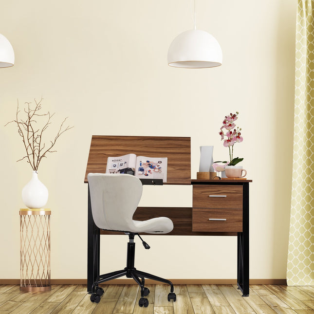 Coverable desk