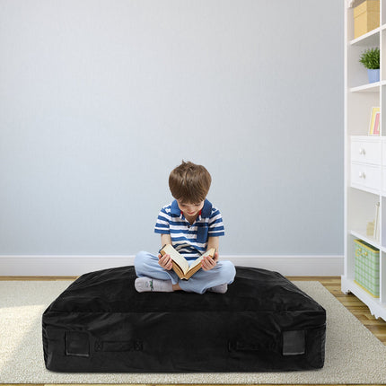 Crash Pad Sensory Mat, 47"x35.5", Foam Blocks, Washable Cover