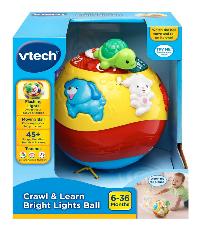 Crawl and Learn Educational Toy Ball for Infants and Toddlers