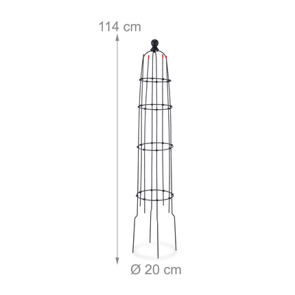 Creeper 114 cm high Set of 2