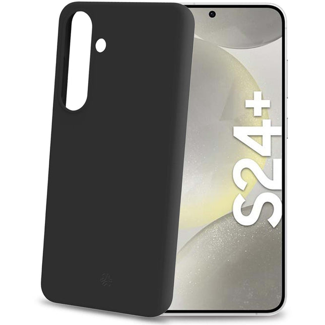 Cromo Soft rubber case Galaxy S24+ 5G Black