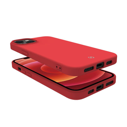 Cromo Soft rubber case iPhone 14 Red