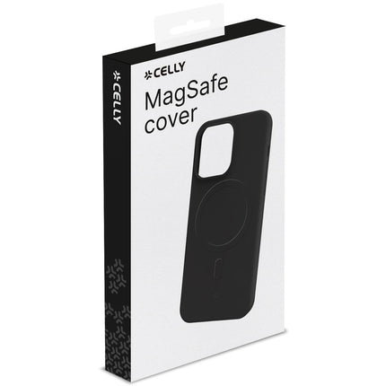 Cromomag Magnetic Soft rubber case MagSafe iPhone 15 Pro Black